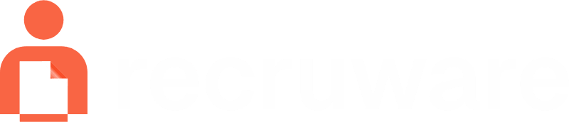 recruware Logo, kostenlose Recruiting-Software mit KI aus Deutschland