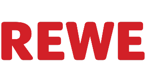 Firmenlogo von REWE, Kunde der Recruiting-Software recruware